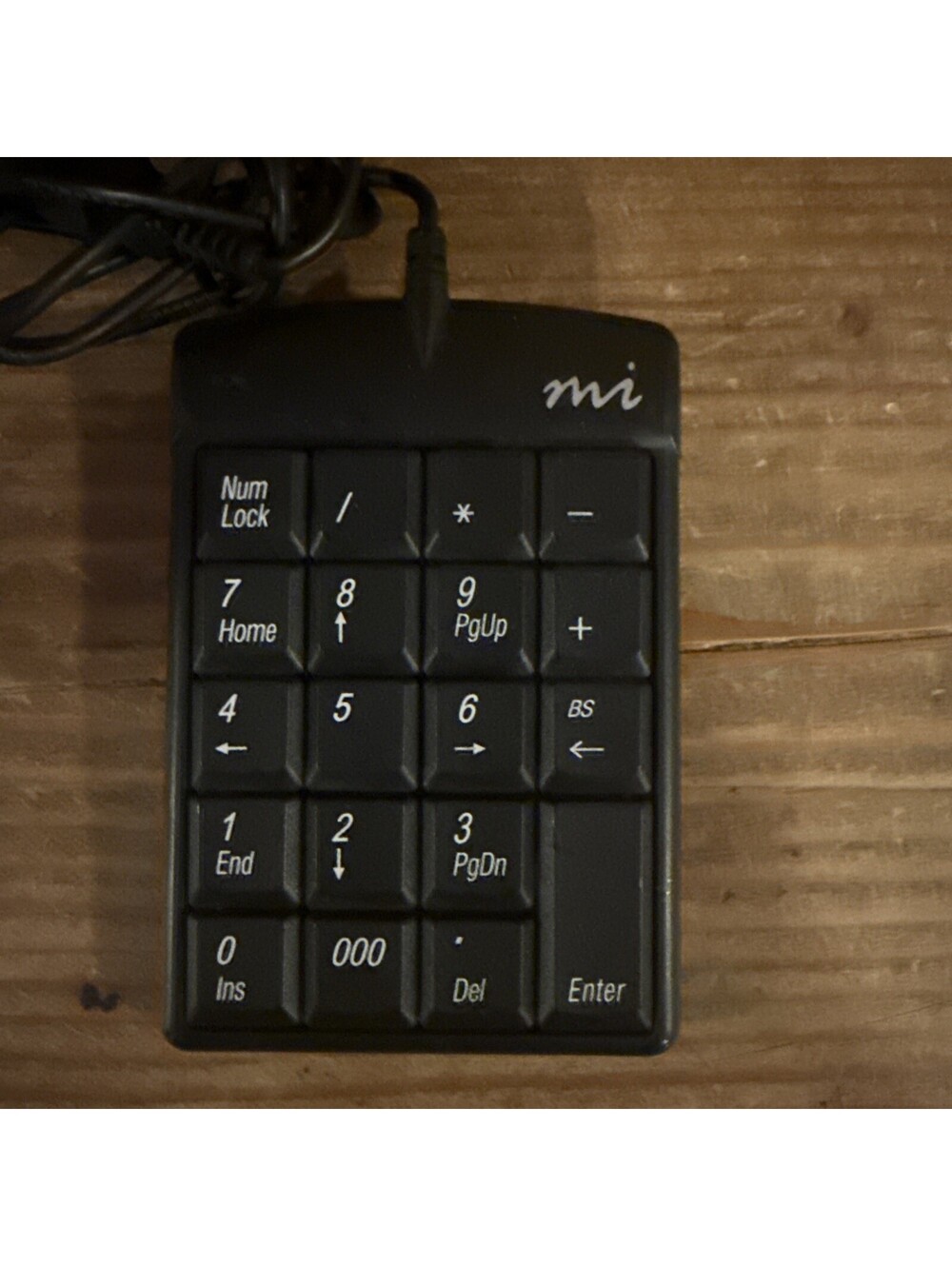 numeric keypad